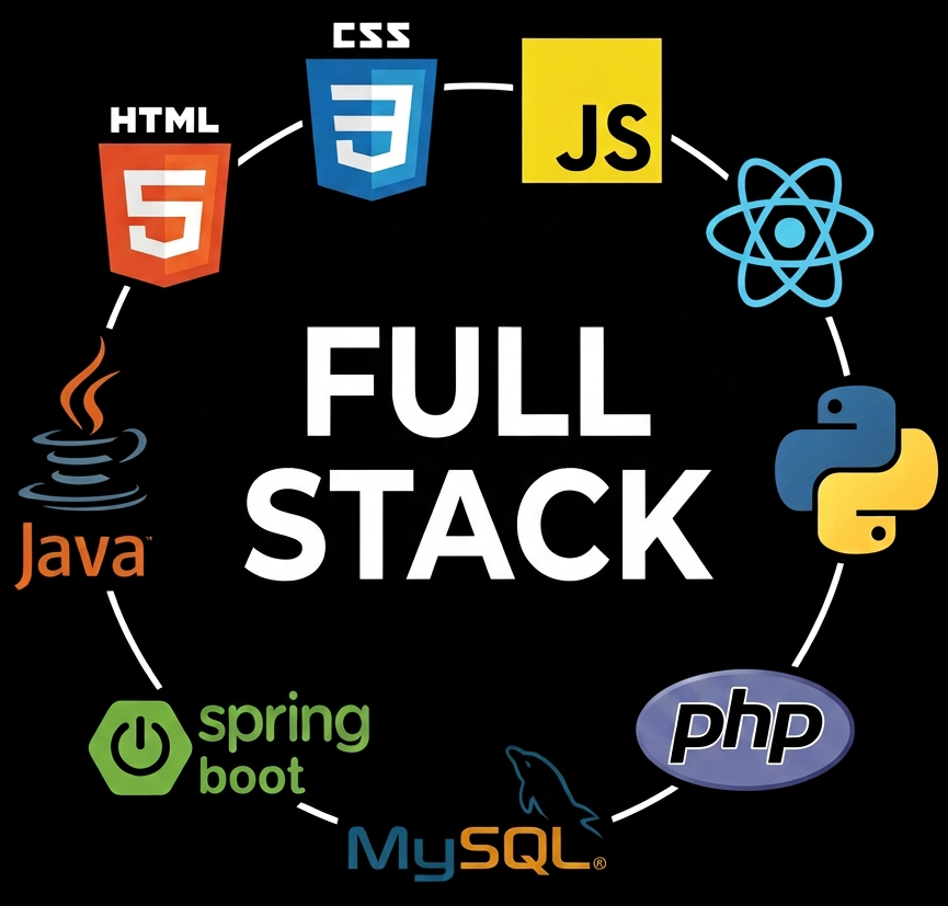 image of Full Stack grouped icons